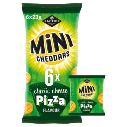 Picture of JB M CHEDDARS 6PK CH/PIZZA138G